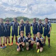 Great Dunmow Primary School's successful rugby team. Picture: GREAT DUNMOW PRIMARY