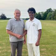 Manith De Silva (right) starred for Aythorpe Roding in their win over Basildon & Pitsea. Picture: ARCC