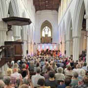 Thaxted Festival was held in the town's historic parish church