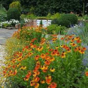 The Italian Garden at the Gardens of Easton Lodge