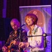 Kiki Dee and Carmelo Luggeri at Dunmow Music Club