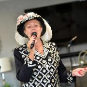 Pearly King and Queen performances went down a treat with guests