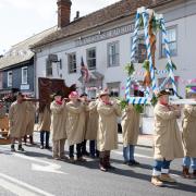 Winning couples are awarded with a side of bacon (or flitch) and paraded through the street