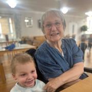 Children met with care home residents at Redbond Lodge in Dunmow