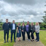 Care home staff enjoyed an afternoon tea at Old Park Meadow