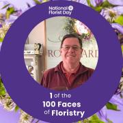 Terry Jack is one of the 100 Faces of Floristry