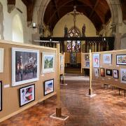 The art exhibition in Little Canfield