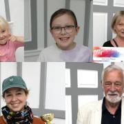 Some of the winners of the Flitch Trials art competition