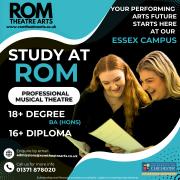 Scholarships are available from ROM Theatre Arts