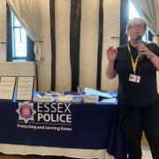 Tammy Blest from Essex Police spoke to Dunmow Probus Club