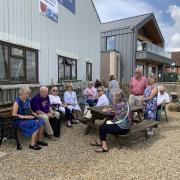 Dunmow Probus Club on the trip to Felixstowe