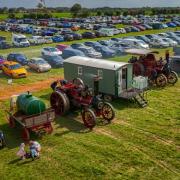 Vintage vehicles at the Countess of Warwick Country Show