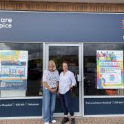 Takeley shop manager Louise Poulton (right) with assistant shop manager Sally Hare