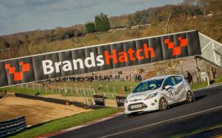 Alfie Hammond in his Fiesta at Brands Hatch. Picture: FLAT SHIFT MEDIA