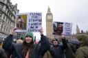 Protest - Farmers protested Labour's policy to introduce inheritance tax to farms with assets worth more than £1 million