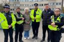 Crackdown - Officers from Southend Community Policing Team with community safety officers, and representatives from South Essex Homes and South Essex Property Services