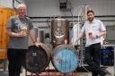 Alan and John Ridealgh of Humber Doucy Brewery at Bacton