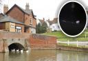 A surprise otter appearance has ignited hope for locals who believe the protected species will save their bridge from demolition. Pic: Newsquest/Nicky Eveleigh