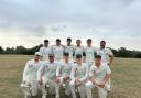 High Roding's victorious cricketers. Picture: HRCC