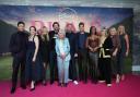 Stars of the new Disney+ drama Rivals attending the UK special screening