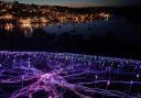 Bruce Munro's light installation for the RNLI