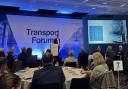 London Stansted MD Gareth Powell addressing the Transport Forum