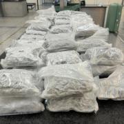 Seized - £600k of cannabis was seized in Stansted Airport on September 3, leading to three arrests