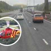 Pedestrian airlifted with serious injuries after crash with lorry near Essex airport