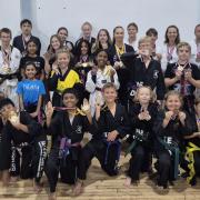 Dunmow TKD were at the interclub taekwondo competition. Picture: DUNMOW TKD