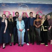 Stars of the new Disney+ drama Rivals attending the UK special screening