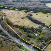 The land at Staggs Farm in Great Dunmow which has been sold to CALA Homes