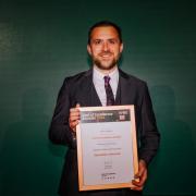 Adam Hawkes, project manager at Bellway’s Sapphire Fields at Great Dunmow Grange development, has won a Regional Award and a Seal of Excellence in the National House Building Council's Pride in the Job awards