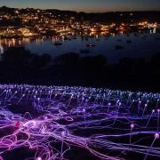 Bruce Munro's light installation for the RNLI