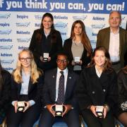 Felsted pupils receive the Jack Petchey Achievement Award